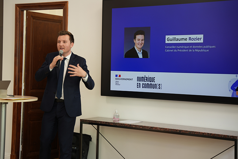 Guillaume Rozier lors de son intervention